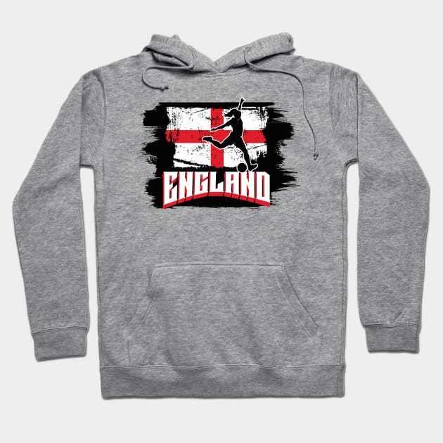 England womens soccer fan Hoodie by EndStrong